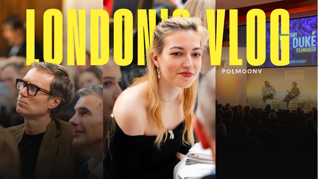 vlog: my first trip to London & Royal Television Society Patrons' Dinner | polmoonv