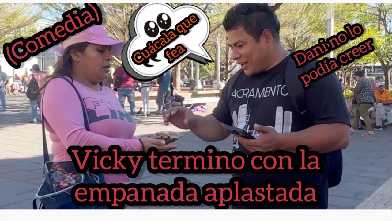 Mira Daniel  termino aplanando la empanada de Vicky(comedia )