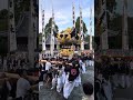 Mikoshi carried by drunken men/ Japan summer festival
