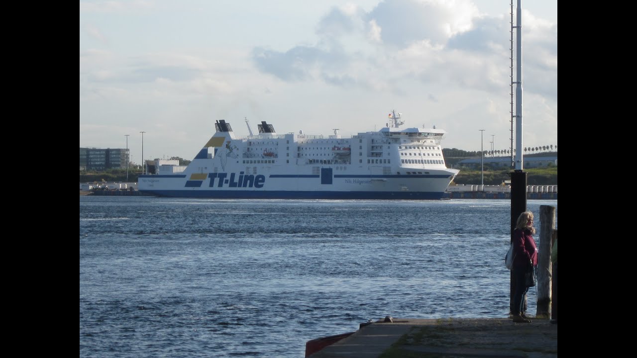 Nils Holgersson in Travemünde/Wendemanöver