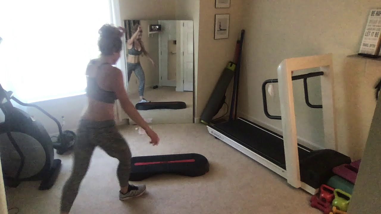 Intermediate step workout