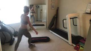Intermediate step workout