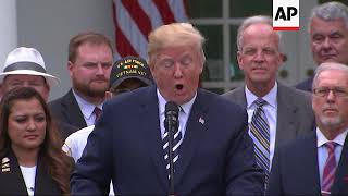 Trump Signs Bill to Expand Veterans Private Care