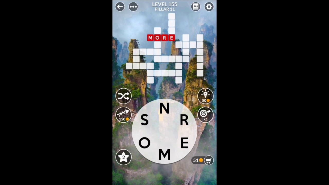 [SOLVED] Wordscapes Answers - (CANYON - Pillar) Level 1-16