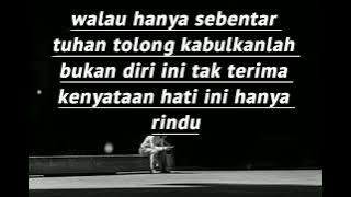 hanya rindu-andmesh kamaleng (lyrics)