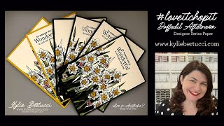 Designer Series Paper Easy Cards With Kylie Bertucci