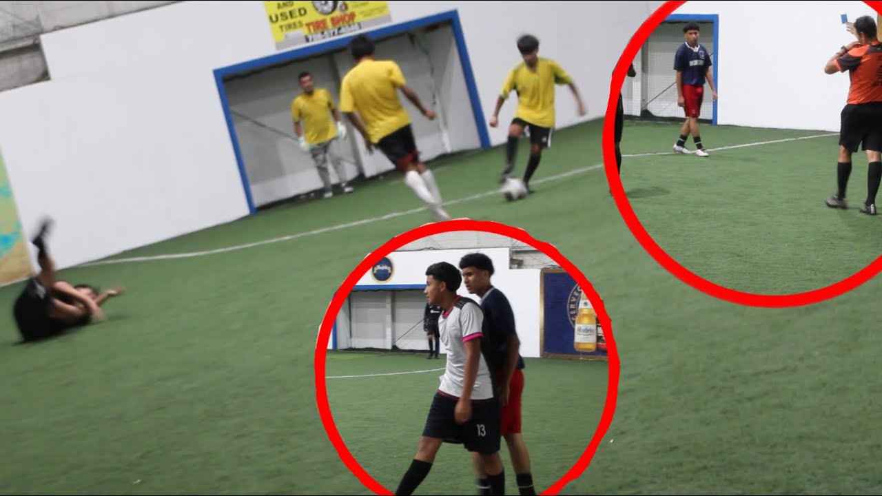 SOCCER GAME GONE WRONG(ALMOST) - YouTube