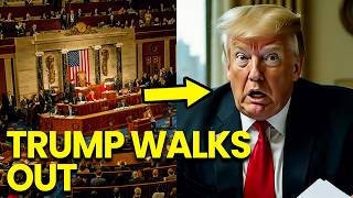 JUST IN Trump WALKS OUT After Senate DEMANDS Resignation