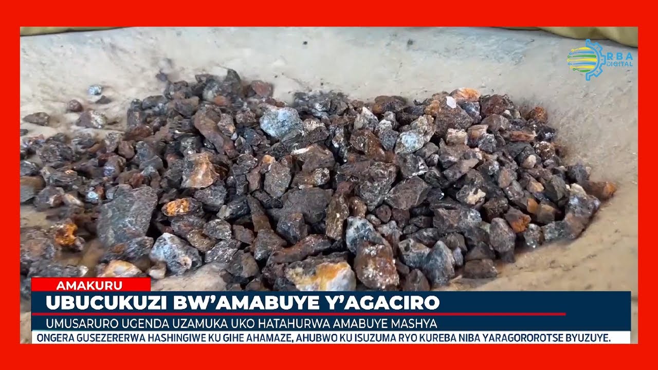 Abacukuzi b'amabuye y'agaciro barishimira ko ubunyamwuga muri uru rwego rutuma umusaruro wiyongera