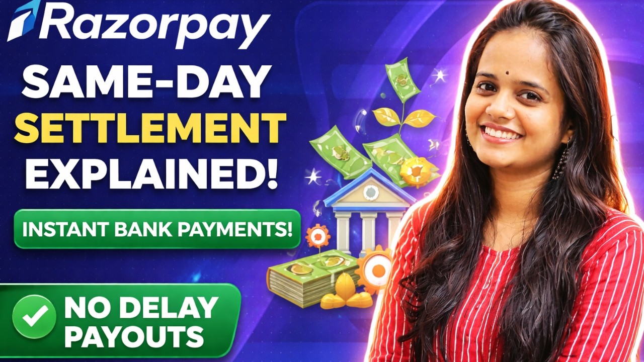 Razorpay Same-Day Settlement Explained | Get Instant Bank Payments 💸 ...