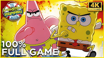 SpongeBob SquarePants Movie: The Game (PS2) 4KHD | FULL 100% Walkthrough LONGPLAY