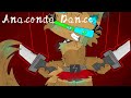 Anaconda dance meme animation ktpallu