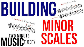 Minor Scales Explained: Natural/Harmonic/Melodic - TWO MINUTE MUSIC THEORY #27
