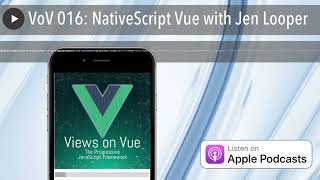 VoV 016: NativeScript Vue with Jen Looper