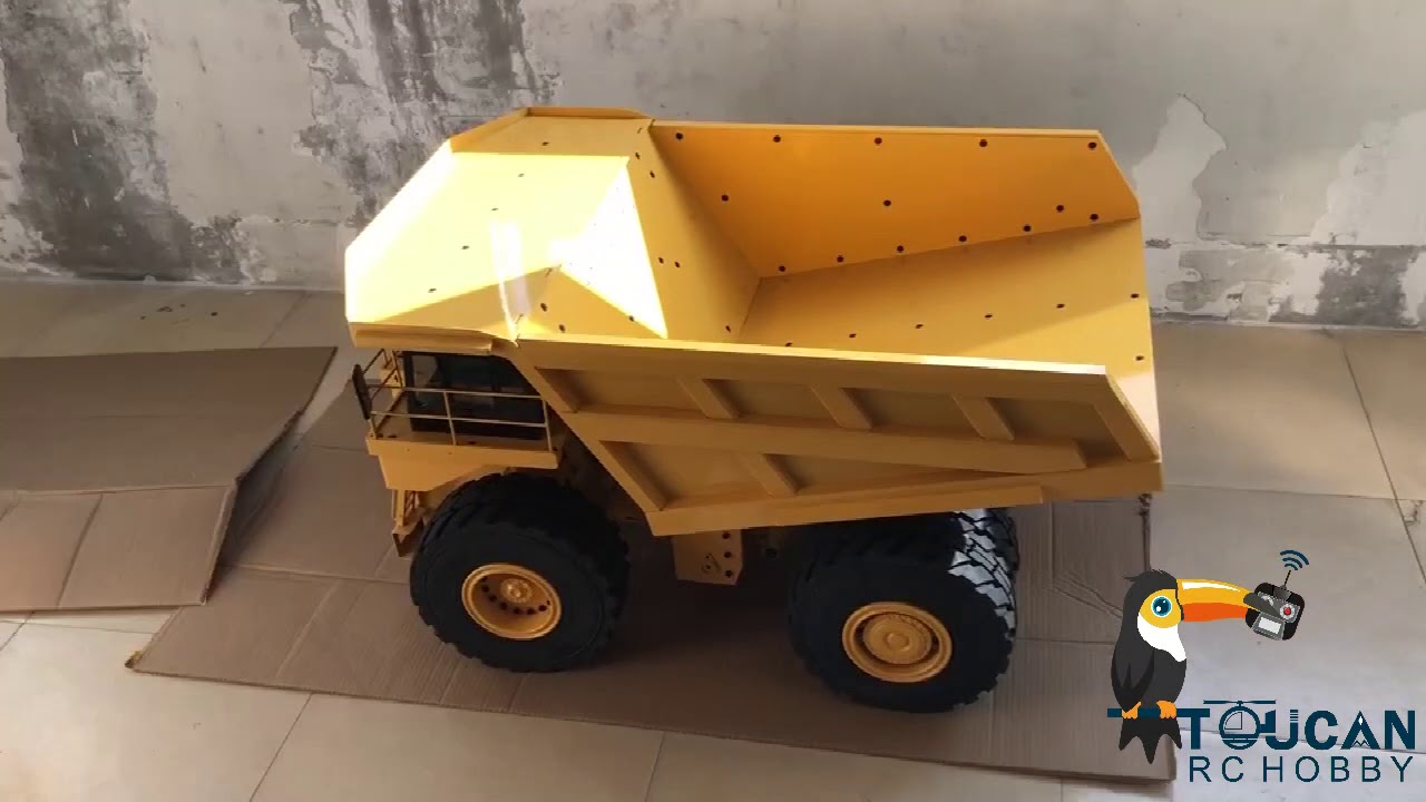1/14 SCALE EARTH HAULER 797F HYDRAULIC MINING RC TRUCK MODEL - YouTube