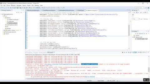 Stale Element Reference : Element is not attached to the page document