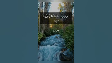 إِنَّ الْأَبْرَارَ يَشْرَبُونَ مِنْ كَأْسٍ كَانَ مِزَاجُهَا كَافُورًا (5)  القارئ عبد الباسط