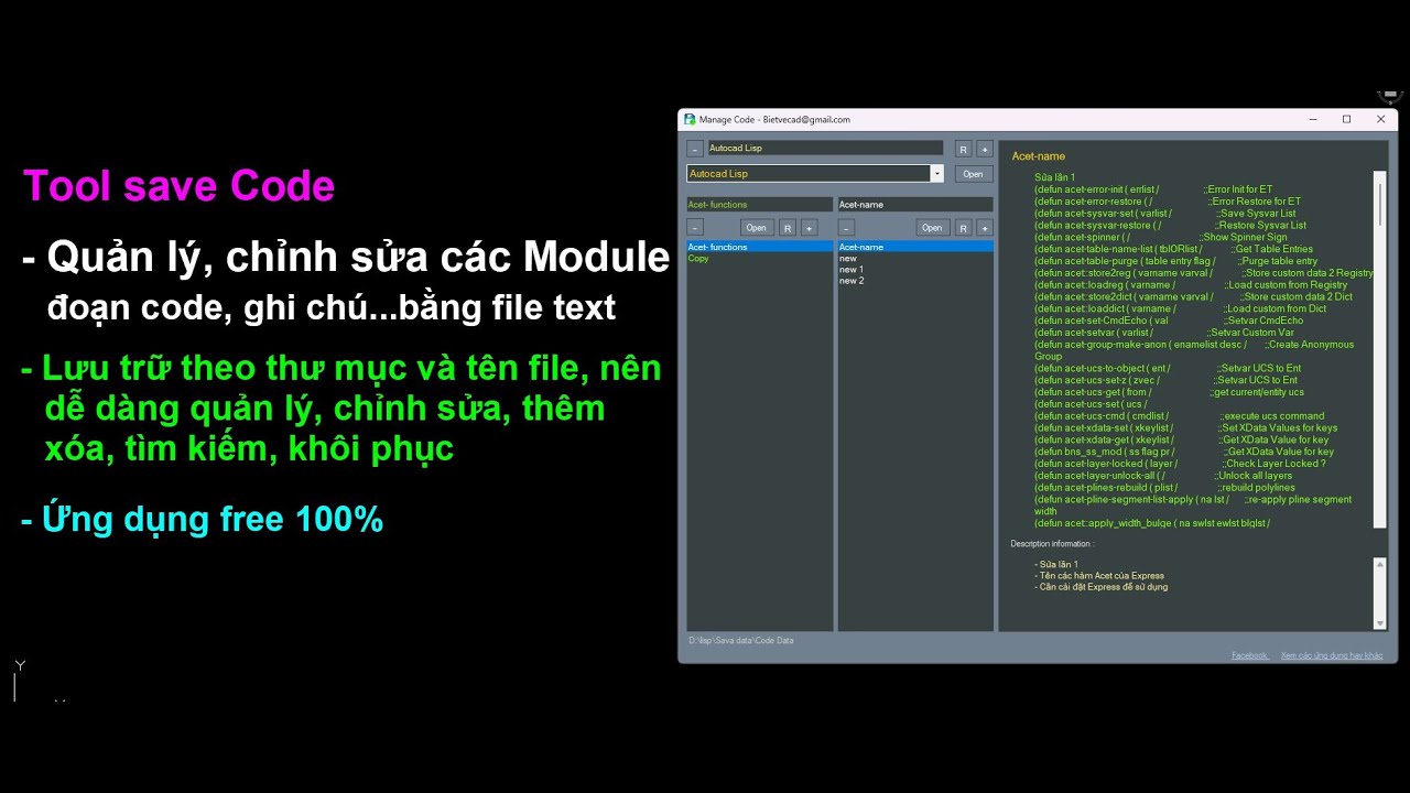 Tool Manage Code - YouTube