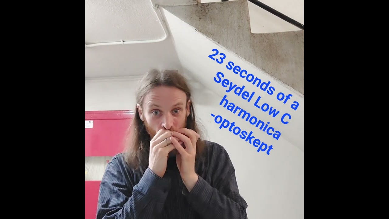 23 seconds of a Seydel low C harmonica