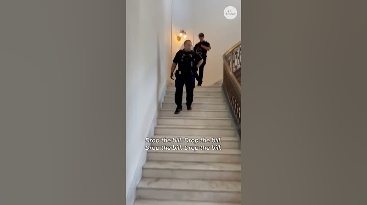 Capitol police pull banner from 'big, beautiful bill' protesters #Shorts
