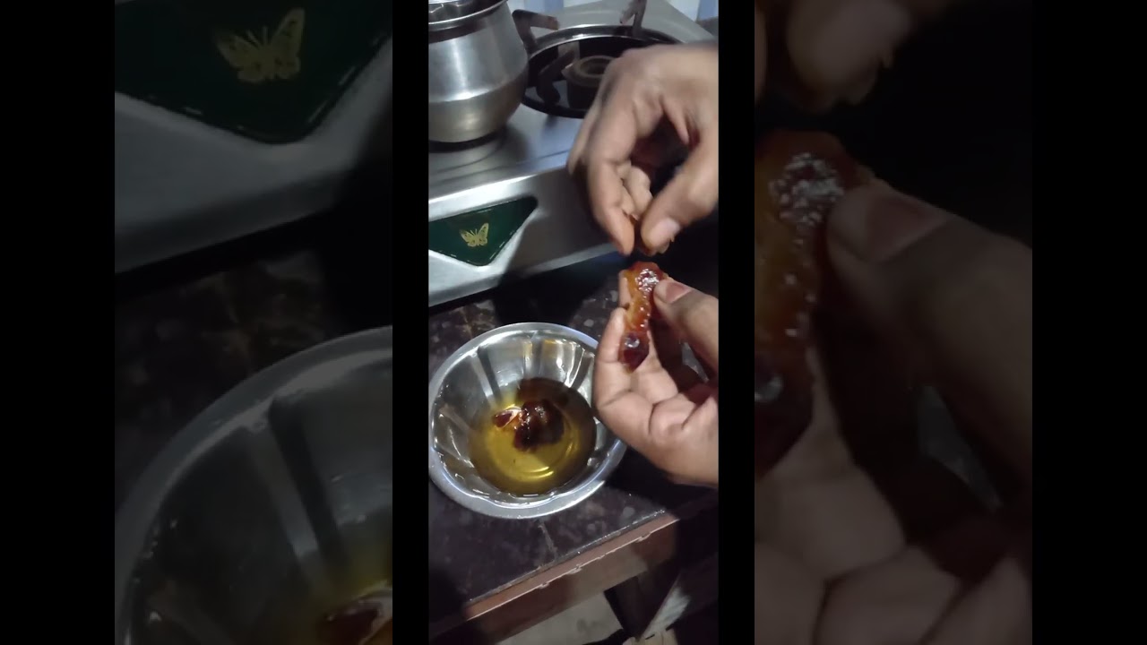 9 month baby healthy food dates(perichampalam)#9 மாத குழந்தை ஆரோக்கியமான உணவு பேரிச்சம் பழம்