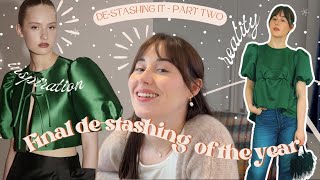 Part 2 of My Holiday-themed Fabric De-stashing Sewing Project Marathon | Thrills and Stitches