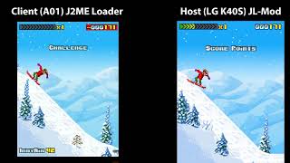3Style Snowboarding (Java/J2ME) - Bluetooth Multiplayer Demonstration
