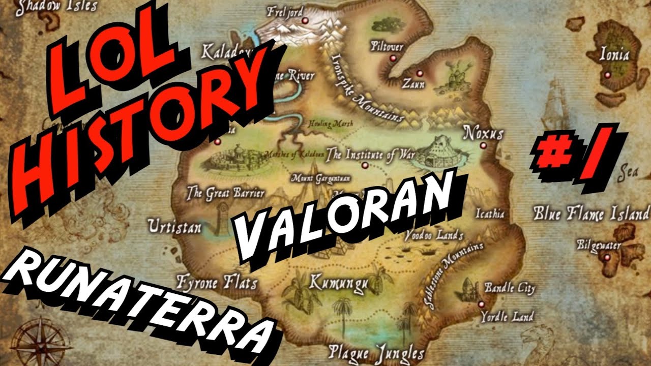 Lol History 01 Runeterra Y Valoran Youtube