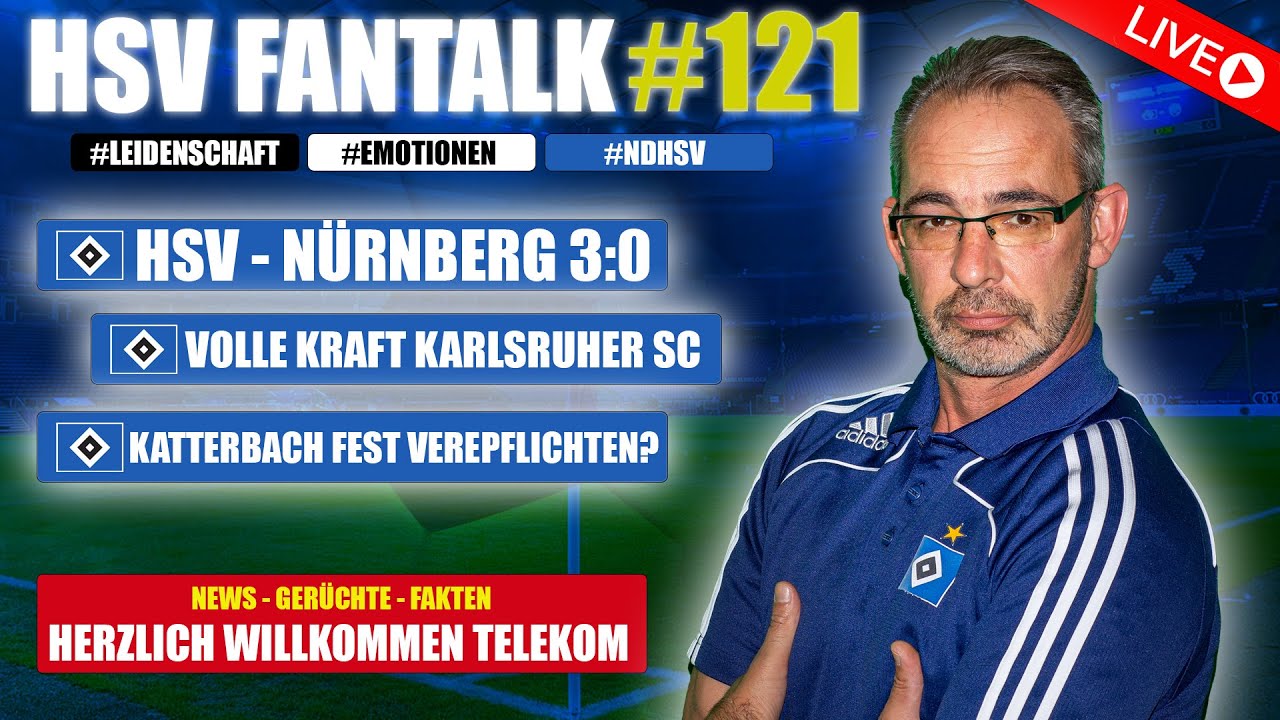 🔴 Hast du die Raute im Herzen? Schalte ein! HSV Fantalk 121 YouTube
