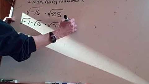 Imaginary numbers part3