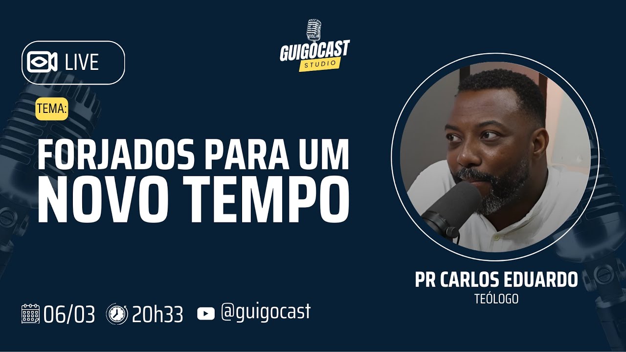🔥 FORJADOS PARA UM NOVO TEMPO I DEUS ESTÁ TE PREPARANDO I PR CARLOS EDUARDO