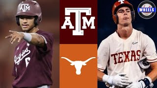 #7 Texas A\&M vs #24 Texas Highlights | 2024 College Baseball Highlights