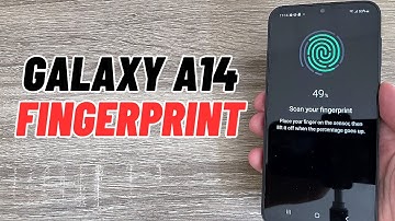 How to Add a FINGERPRINT  on Samsung Galaxy A14