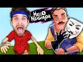 HACKERS in HELLO NEIGHBOR Game? I Found Red Safe in Hide and Seek Challenge vs Escape Project Zorgo!