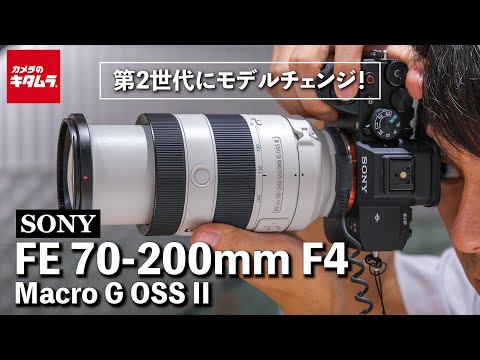 ソニーsony FE70-200mm F4 G OSS