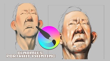 PORTRAIT PAINTING IN KRITA | #SKETCHES #sketches #art #sketchingbasics #drawing #learningsketch