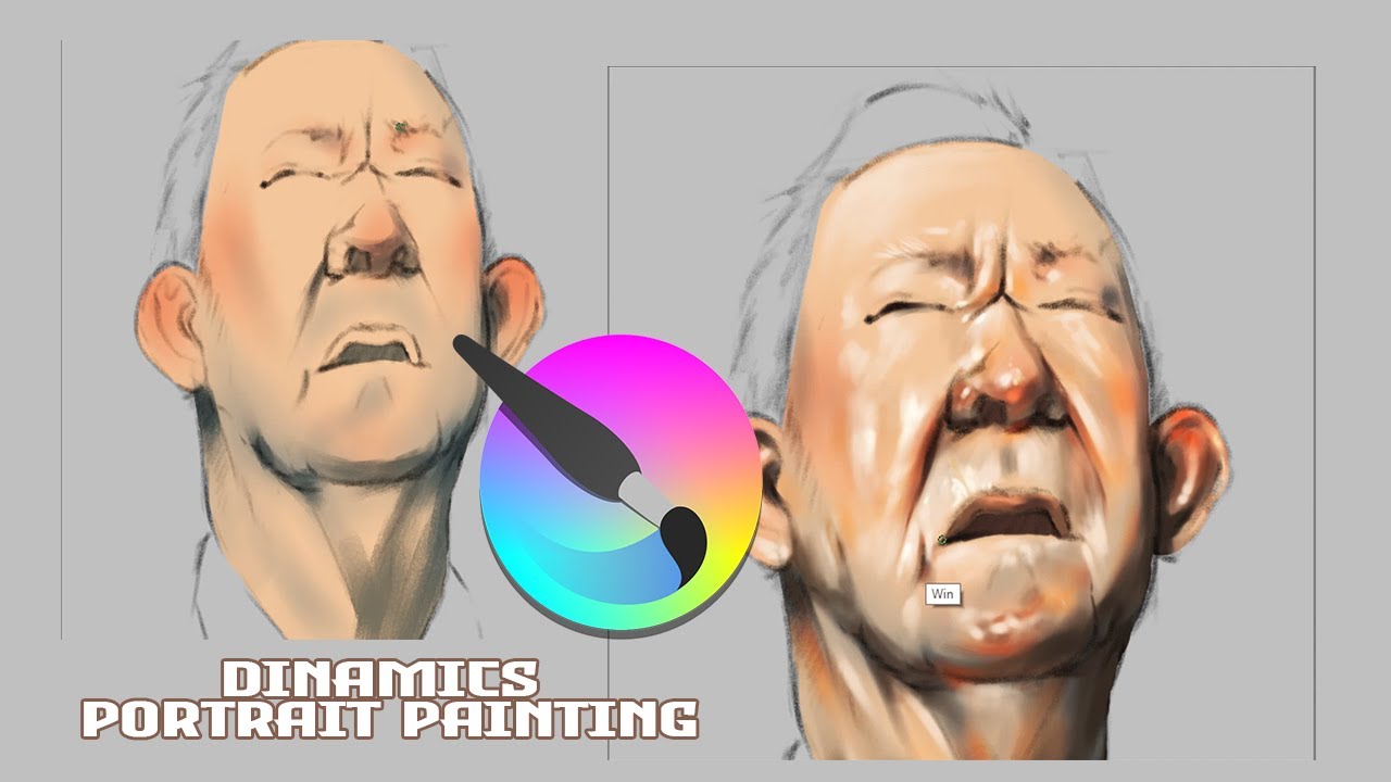 PORTRAIT PAINTING IN KRITA | 