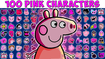 FNF Character Test | Gameplay VS My Playground | ALL Pink Test #4