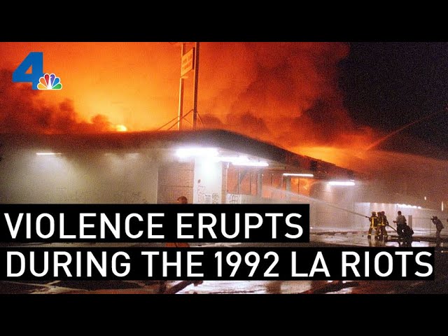 Raw Footage of Los Angeles as the 1992 Riots Erupt Throughout the City | From the Archives | NBCLA - YouTube