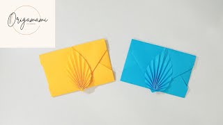 Origami Amplop daun | Origami envelope with leaf | Part 1. @Origamami