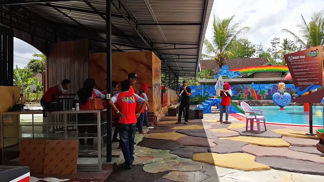 Outbound Keluarga Besar Toyariang Waterboom Wonosari Gunungkidul