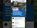 Jalan Tak Kunjung Diperbaiki, Warga Ogah Bantu Mobil MBG yang Nyangkut di Kubangan #shorts