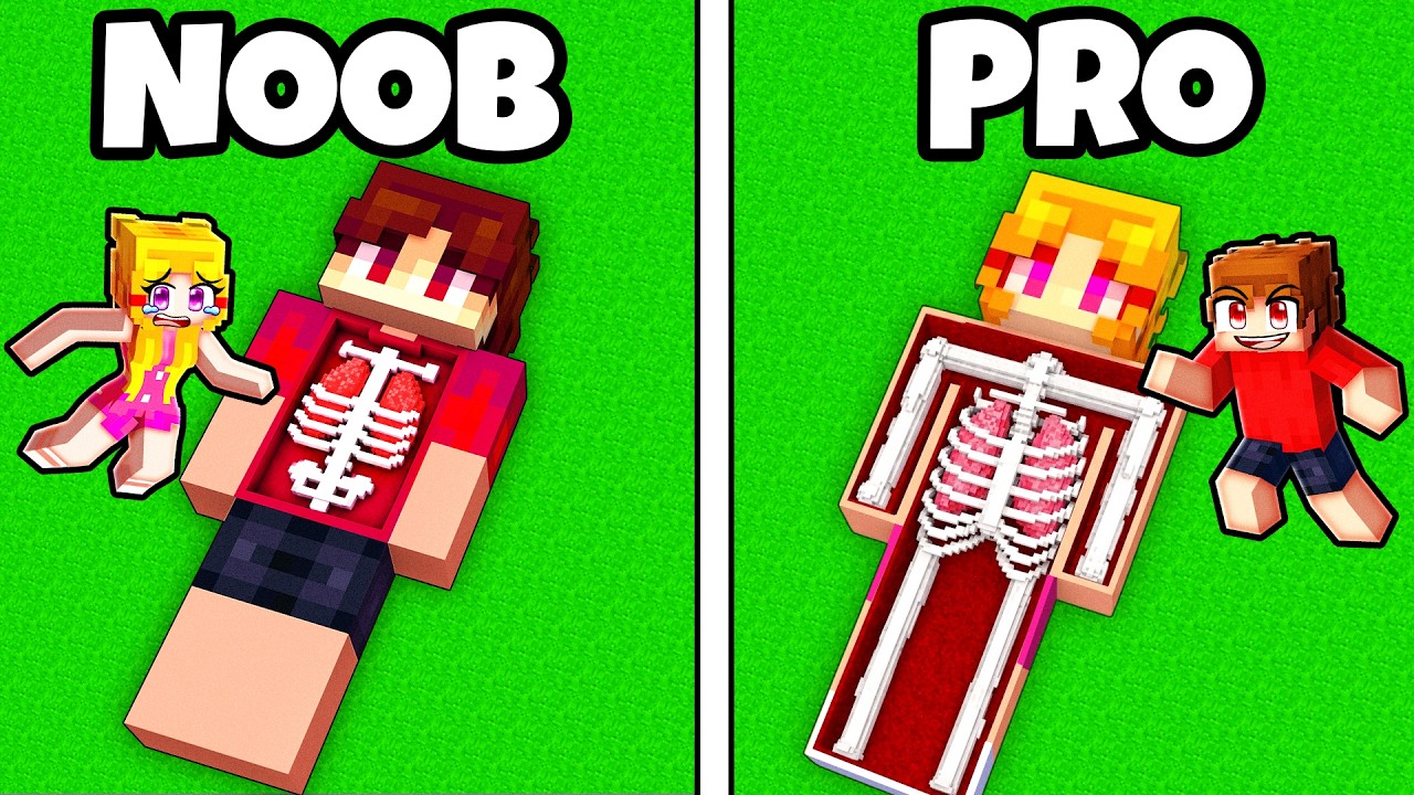 NOOB vs PRO SECRET BODY Competition...