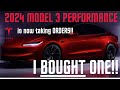 New model 3 performance is here  its so good i bought one