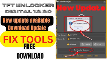 New Update TFT UNLOCKER Digital 1.2. 2.0 SOLUTION VIDEOS