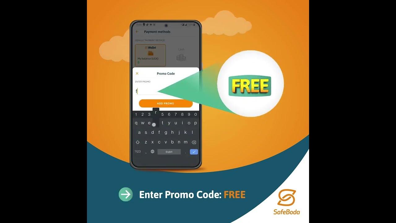 How to add your SafeBoda Free Ride Promo Code YouTube