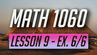 Lesson 9 - Applications of Radian Measure - Example 6/6