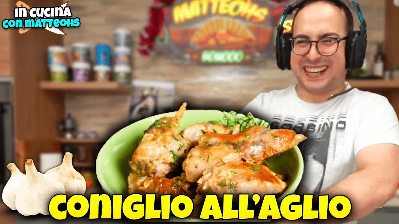 CONIGLIO all'AGLIO ; con questo piatto le stendi tutte ! ¦ in CUCINA con MATTEOHS