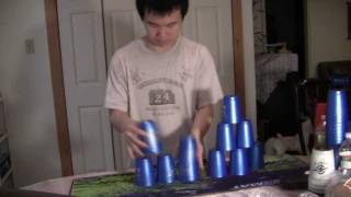 Sport Stacking: Cycle in 5.33 Seconds! Twice! Scratch! Why!