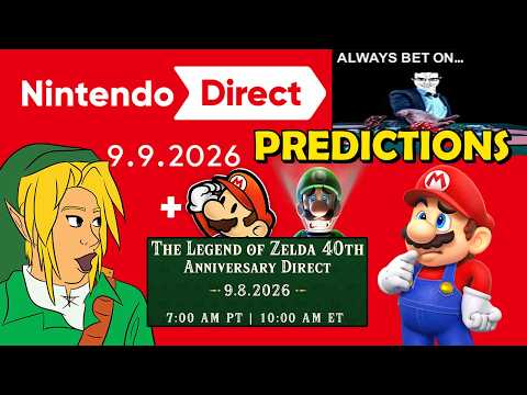 2 Nintendo Directs Coming?! - Zelda 40th Anniversary + September 2026 Direct Predictions